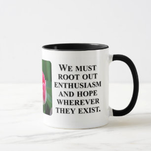 Taza Usted no puede ver claramente a través de los