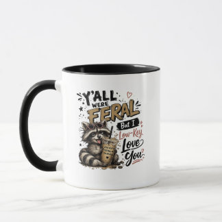 Taza Ustedes eran salvajes, pero en secreto les amo Map