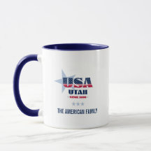 Utah USA 1896 Personalizada