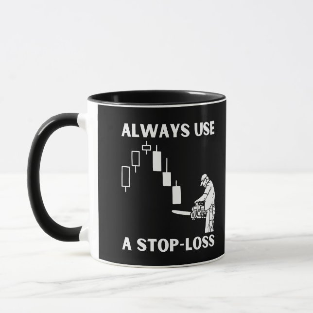 Taza Utilizar siempre una pérdida de parada en la negoc (Izquierda)
