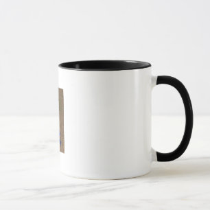 Taza Uvas de bordado manual