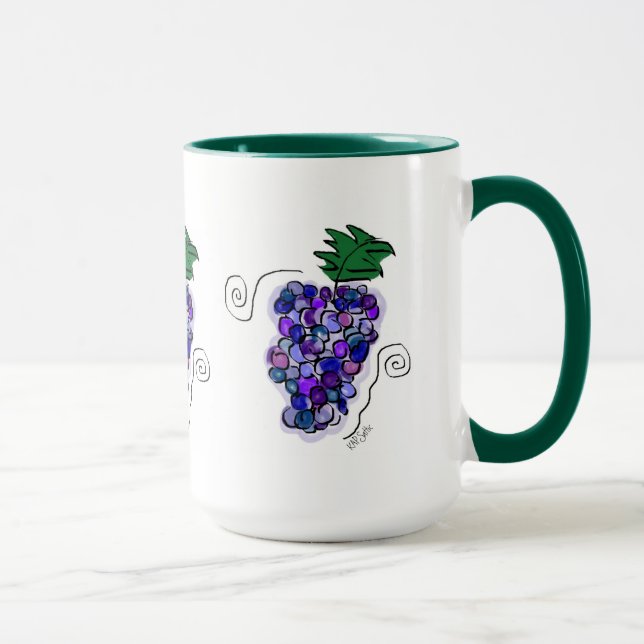 Taza Uvas Whimsy (Derecha)