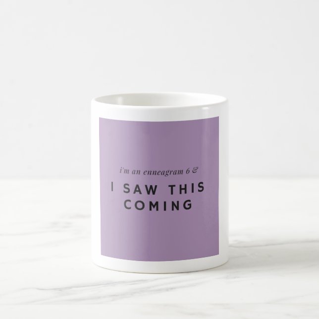 Taza v.1 de Millenneagram 6 (Centro)