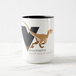 Taza V like Velociraptor Mug