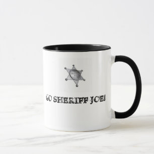 Taza ¡Va el sheriff Joe!