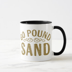 Taza Va la arena de la libra