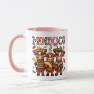 Taza Vaca Altura Mooxico Cinco De Mayo