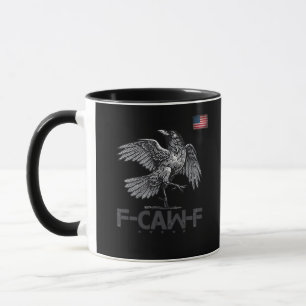 Taza Vaca divertida F-Caw-F Pájaro divertido EE. UU. Ba