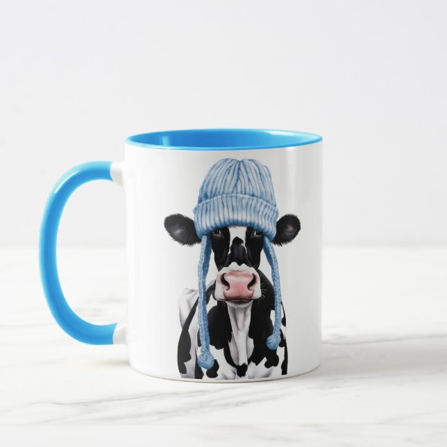 Taza Vaca en un gorra. (Izquierda)