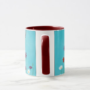 Taza Vaca Highland Chunky Mug Rufus, contraste rojo osc