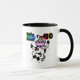 Taza Vaca santa soy 40 camisetas y regalos