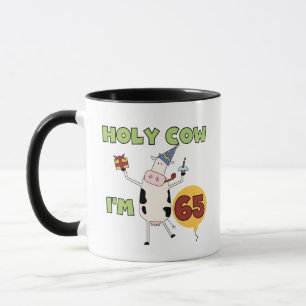 Taza Vaca santa soy 65 camisetas y regalos del