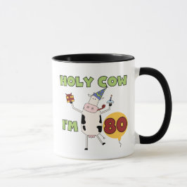 Taza Vaca santa soy 80 camisetas y regalos del