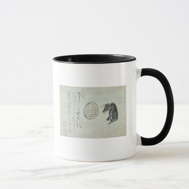Taza Vaca, ventana oval y Haiku (Derecha)