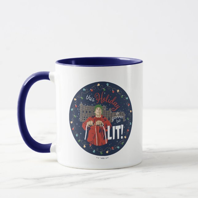 Taza Vacaciones de navidades | Esta festividad va a est (Izquierda)