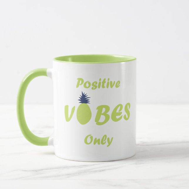 Taza Vacaciones positivas de verano (Izquierda)