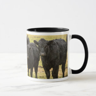 Taza Vacas bajo la lluvia