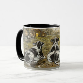 Taza Vacas de fin de día Granja caprichosa Vaca vintage