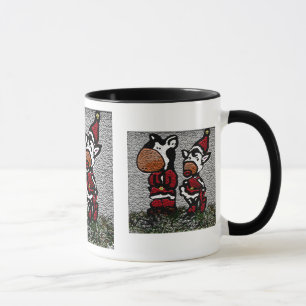 Taza Vacas del navidad
