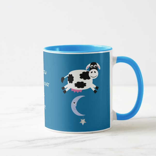 Taza Vacas lindas que saltan sobre la luna (Derecha)