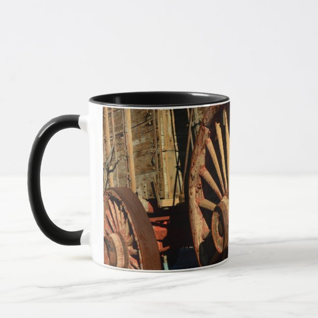 Taza Vagón antiguo de tren de mulas (Izquierda)