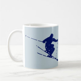 Taza Vail Blue Skier
