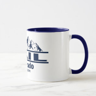 Taza Vail Colorado y las montañas rocosas