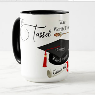 Taza Vale la pena el fastidio de graduación