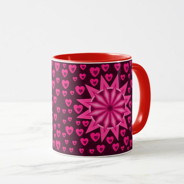 TAZA VALENTINA DE REGALO, NOVIA DE CUMPLEAÑOS (Anverso derecho)