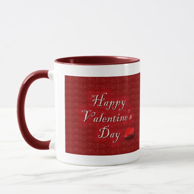 Taza Valentine&apos feliz; día de s (Izquierda)