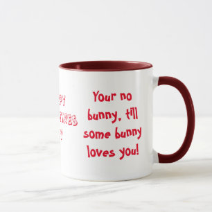 TAZA VALENTINE BUNNY LOVE