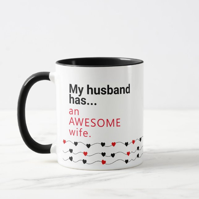 Taza Valentine Gifts Boyfriend and Husbands (Izquierda)