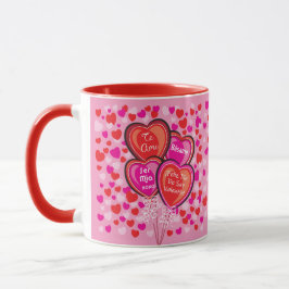 Taza Valentine Heart globa la Mug Española