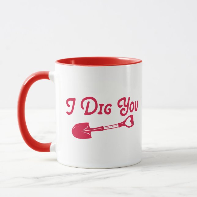 Taza Valentine I Dig You (Izquierda)