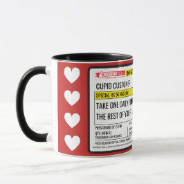Taza Valentine Love Prescription del Dr. Cupid