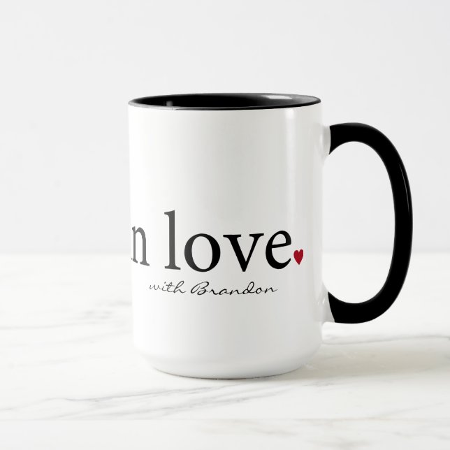 Taza Valentine Mug, regalo personalizado de San Valentí (Derecha)