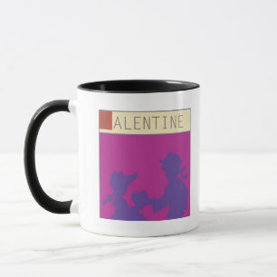 Taza <Valentine> por el minero de Steve