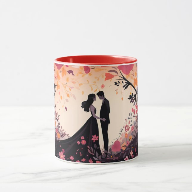 Taza  Valentine’s Day true love end mariage (Centro)