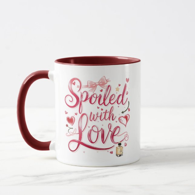 Taza Valentine's Day "Spoiled with Love" (Izquierda)