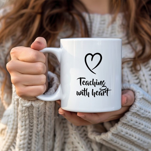 Taza Valentines gift teacher thank you (Subido por el creador)