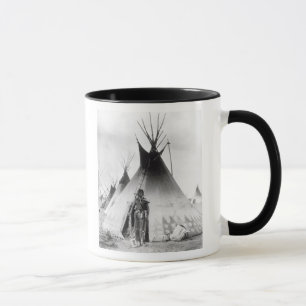 Taza Valiente Blackfoot, cerca de Calgary, Alberta,