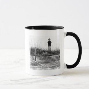 Taza Vallas de playa y faro