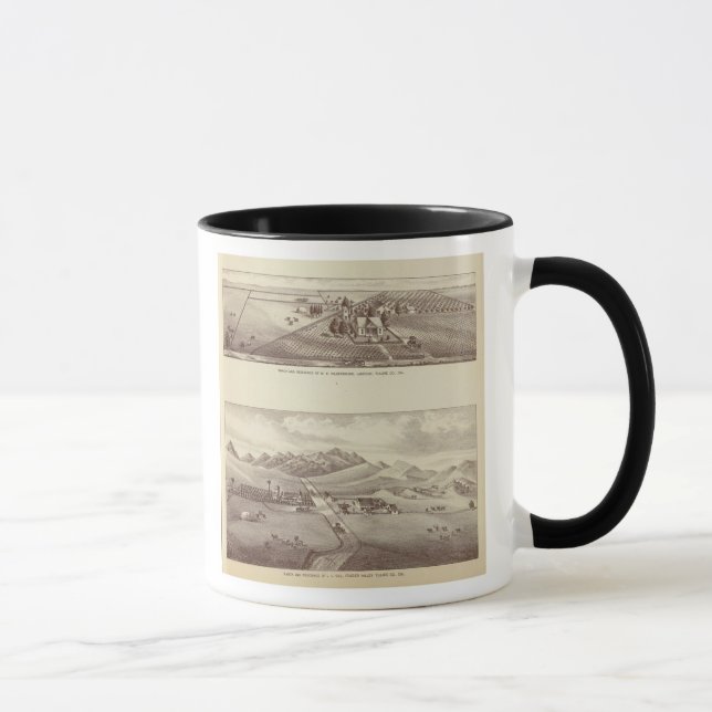 Taza Valle de Frazier, ranchos Lakeside (Derecha)