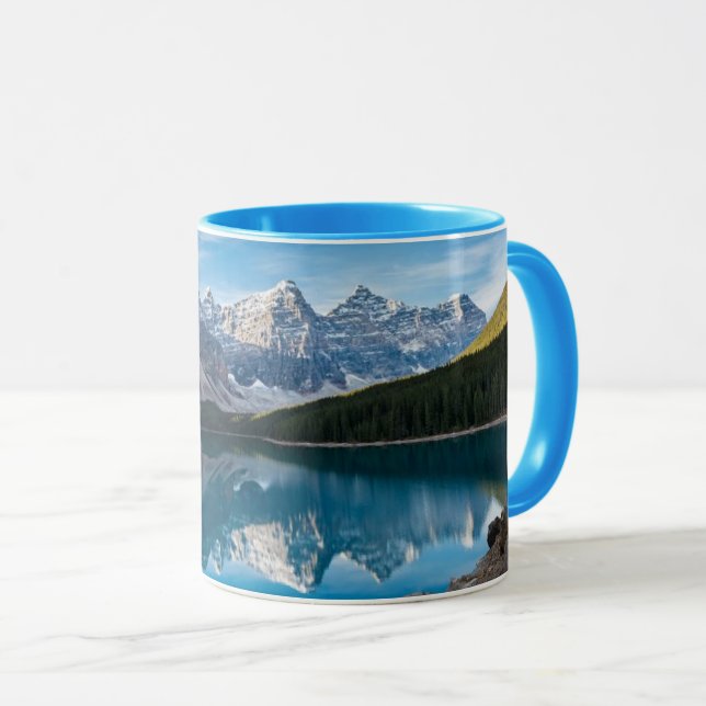Taza Valle de los Diez Picos, Parque Nacional Banff (Anverso derecho)