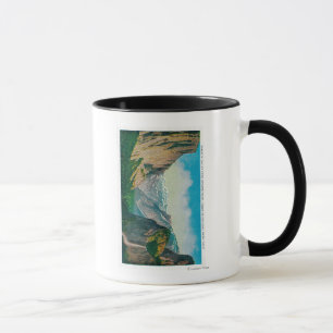 Taza Valle de Yosemite del punto del artista