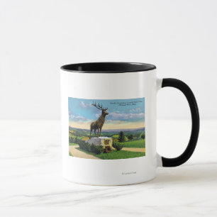 Taza Valle del río Deerfield en el sendero Mohawk