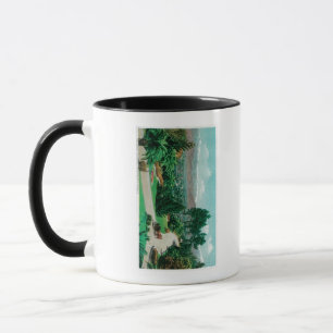 Taza Valle y huertas de Redlands del smiley