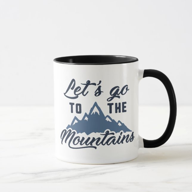 Taza Vámonos a las Montañas (Derecha)