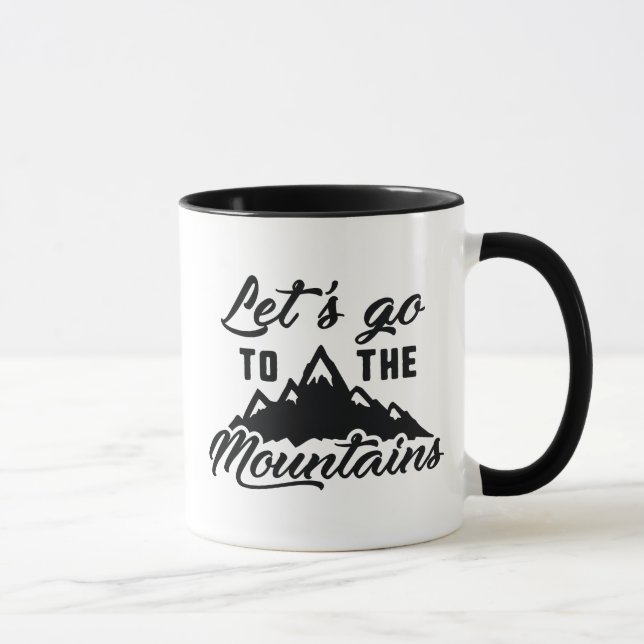 Taza Vámonos a las Montañas (Derecha)