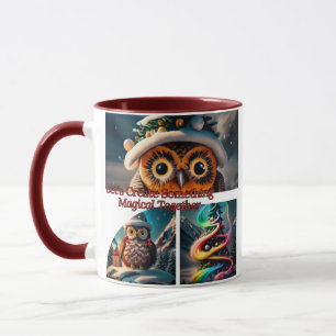 Taza Vamos a crear algo mega.